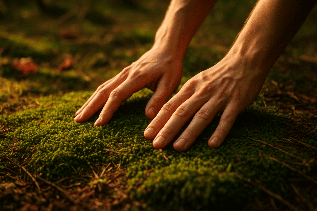 AGB Seminare Hände im Wald Outdoorlehrgang lehrgang erlebnispädagogik